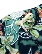 Traje de baño hojas multicolor Azul/verde