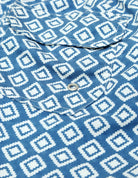 Traje de baño rombo Azul
