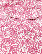 Traje de baño flores blancas Rosa