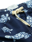 Traje de baño tortuga grande Azul