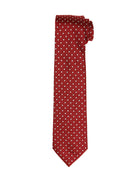 Corbata lunares Rojo/blanco