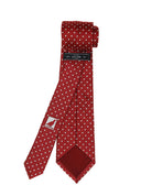 Corbata lunares Rojo/blanco