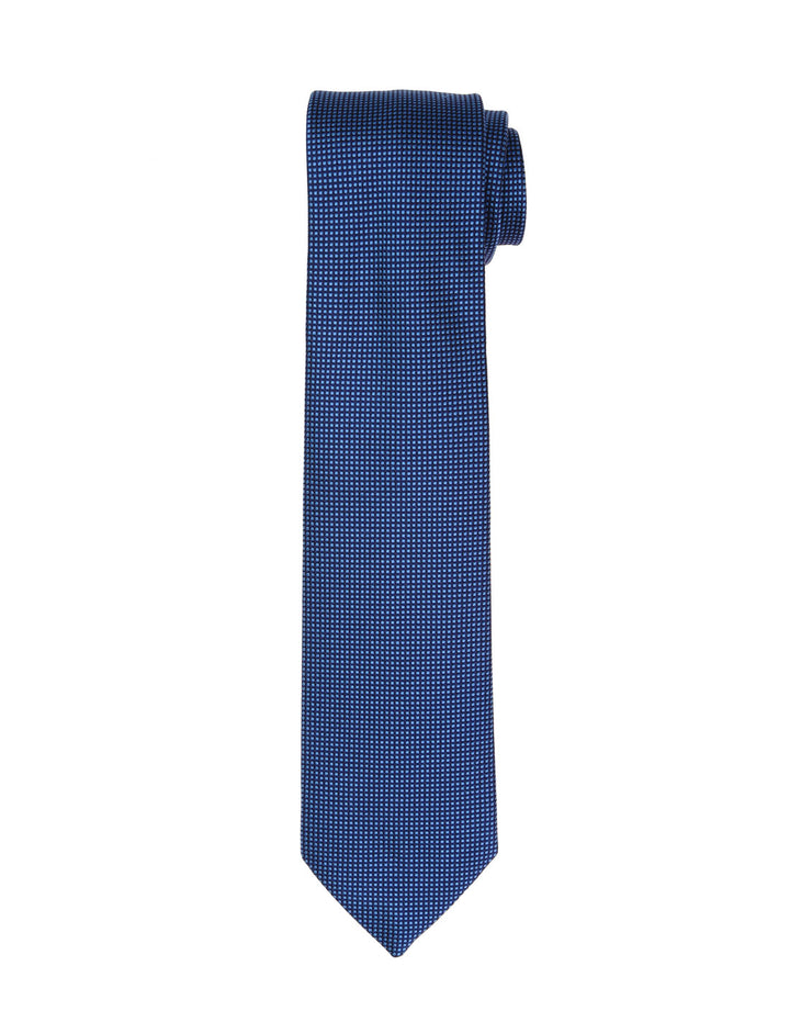 Corbata micropois Azul oscuro/azul