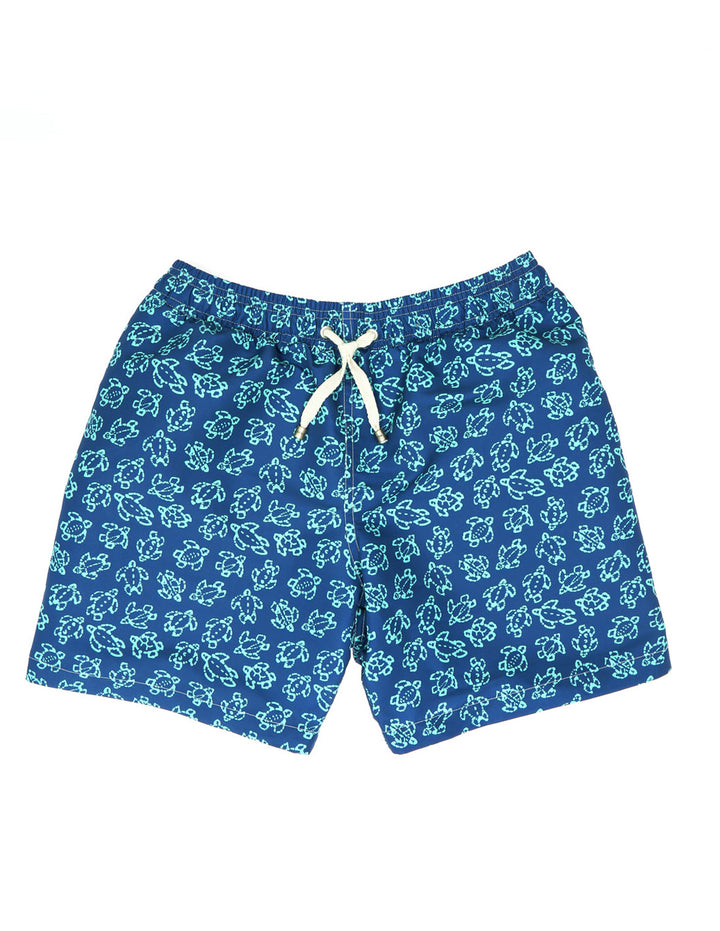 Traje de baño tortuga Azul/verde