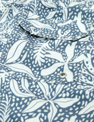 Traje de baño hoja ramas Azul