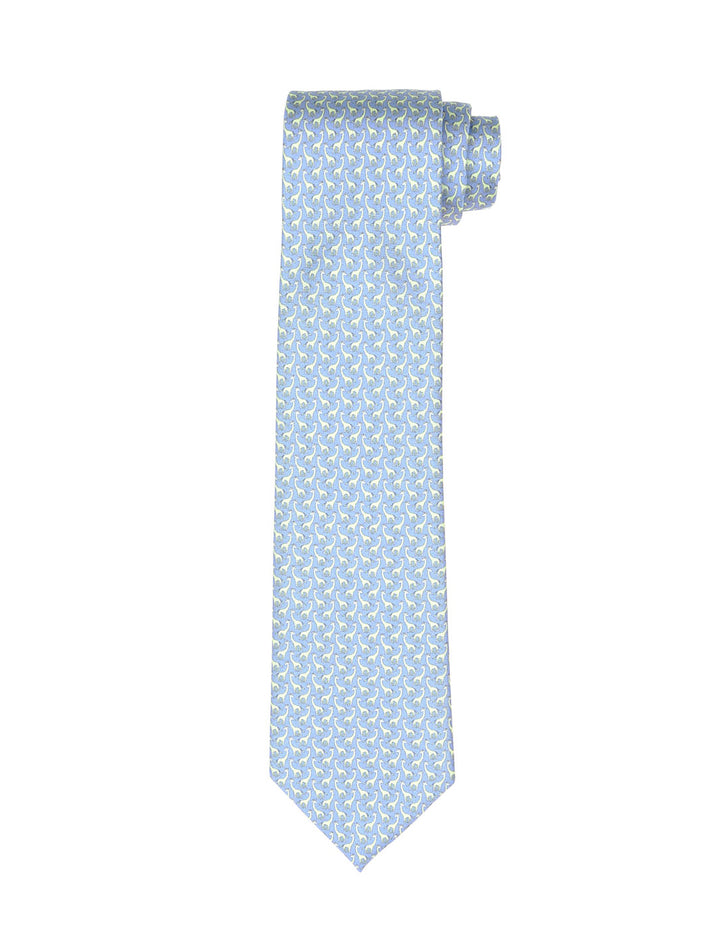 Corbata jirafas Azul/verde