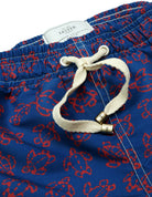 Traje de baño tortuga Azul/fresa