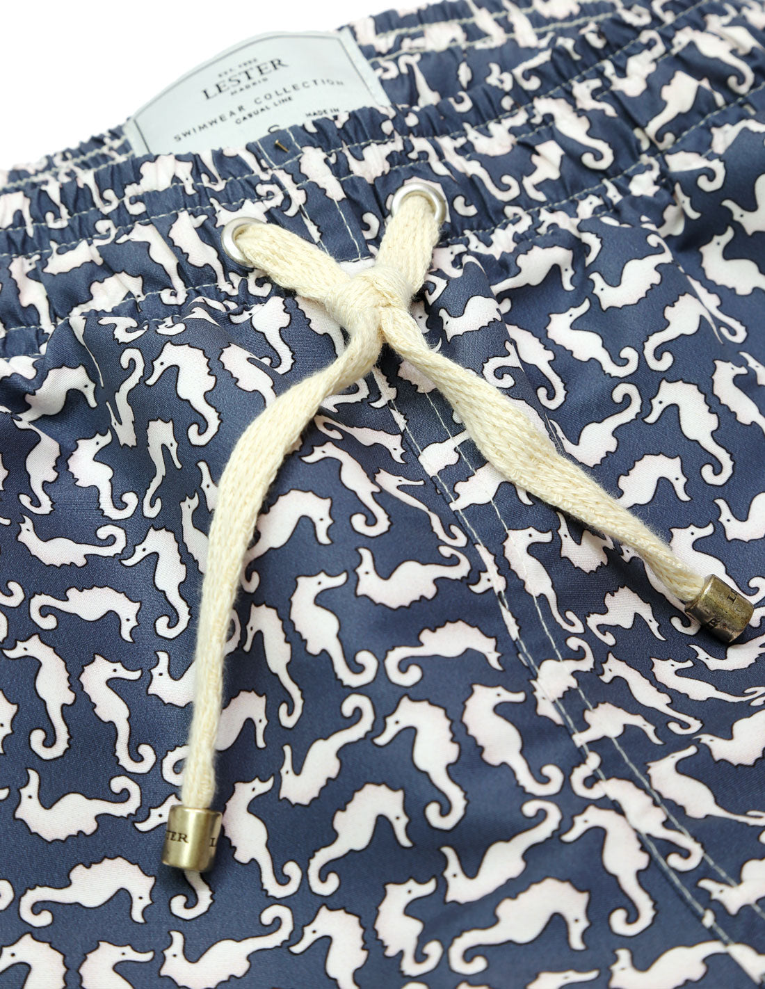 Traje de baño caballito mar Azul