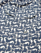 Traje de baño caballito mar Azul