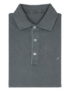 Polo jersey manga larga Gris