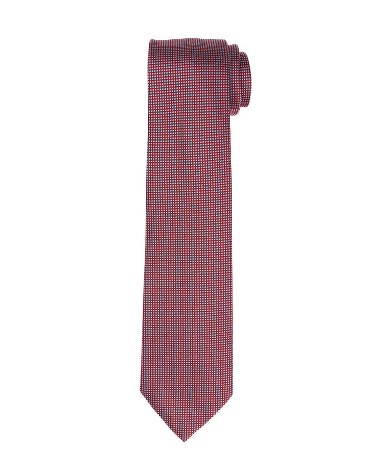 Corbata micropois Rojo/azul claro