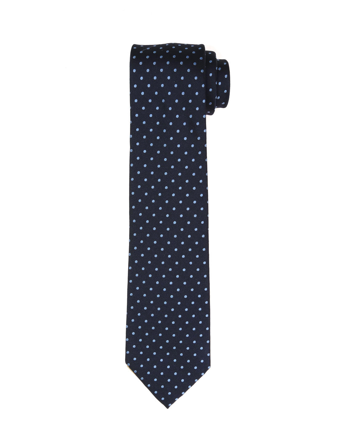Corbata lunares Azul/azul
