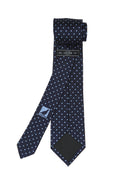 Corbata lunares Azul/azul