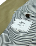 Chaqueta gabardina lavada Verde