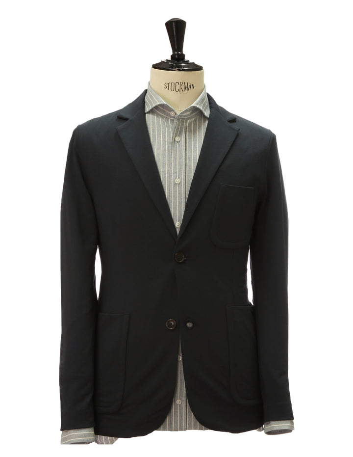 Cardigan algodón modal lavada Azul