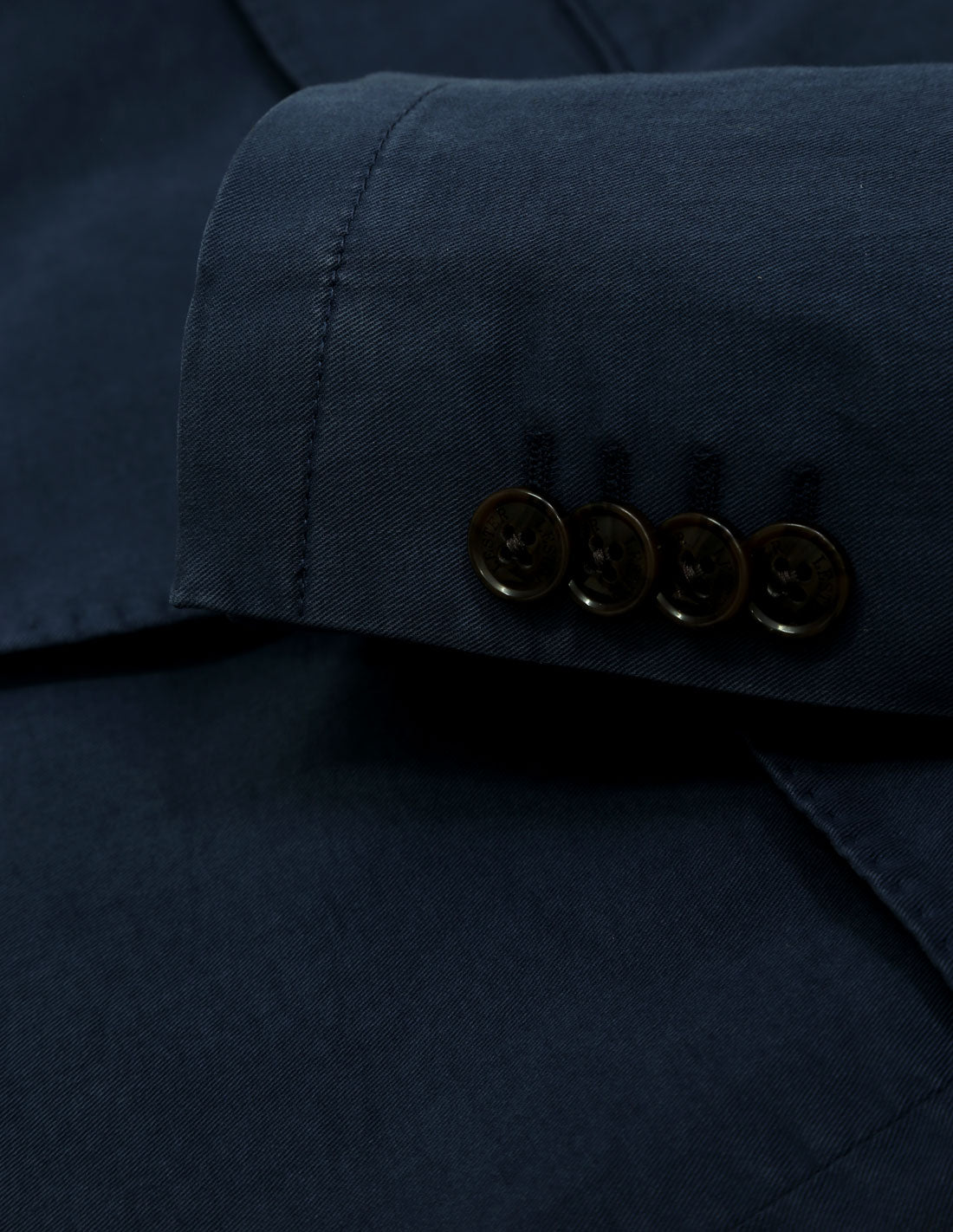 Chaqueta gabardina lavada Azul