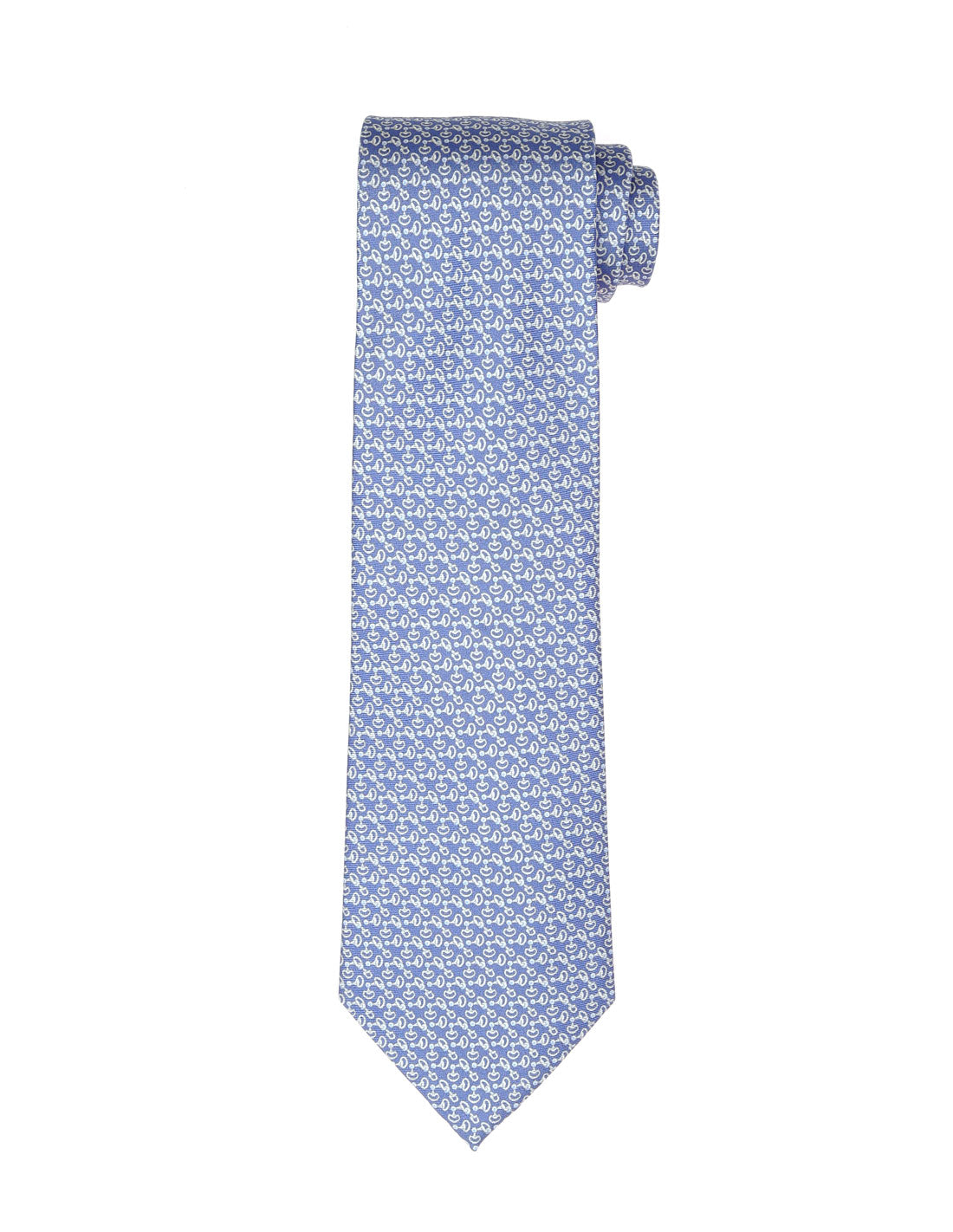Corbata cadena calabrote Azul/blanco