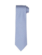 Corbata cadena calabrote Azul/blanco