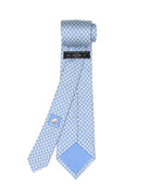 Corbata elefante podio Azul/blanco