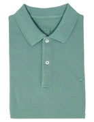 Polo manga corta lavado perdiz Verde