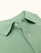 Polo manga corta lavado perdiz Verde claro