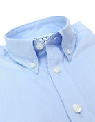 Camisa sport oxford liso Azul