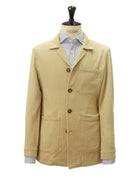 Chaqueta sarga lavada Beige