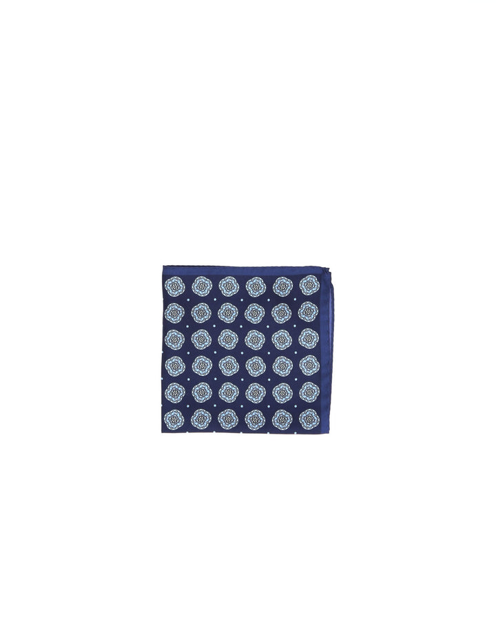 Pañuelo bolsillo medallon Azul/azul