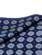 Pañuelo bolsillo medallon Azul/azul