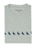 Camiseta lavada perdices Gris