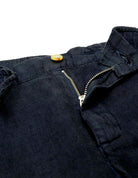 Pantalón lino cuerda Azul oscuro