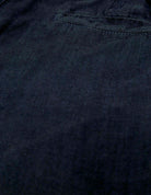 Pantalón lino cuerda Azul oscuro