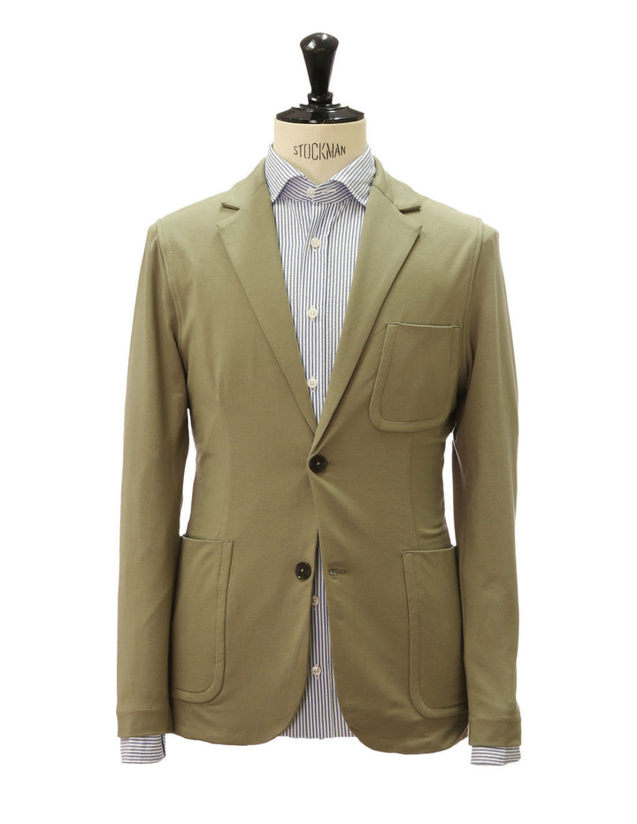 Cardigan algodón modal lavada Verde