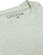 Camiseta lavada perdiz bordada Gris