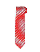 Corbata elefante con globo Rojo/gris