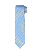 Corbata elefante con globo Azul/beige