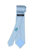 Corbata elefante con globo Azul/beige