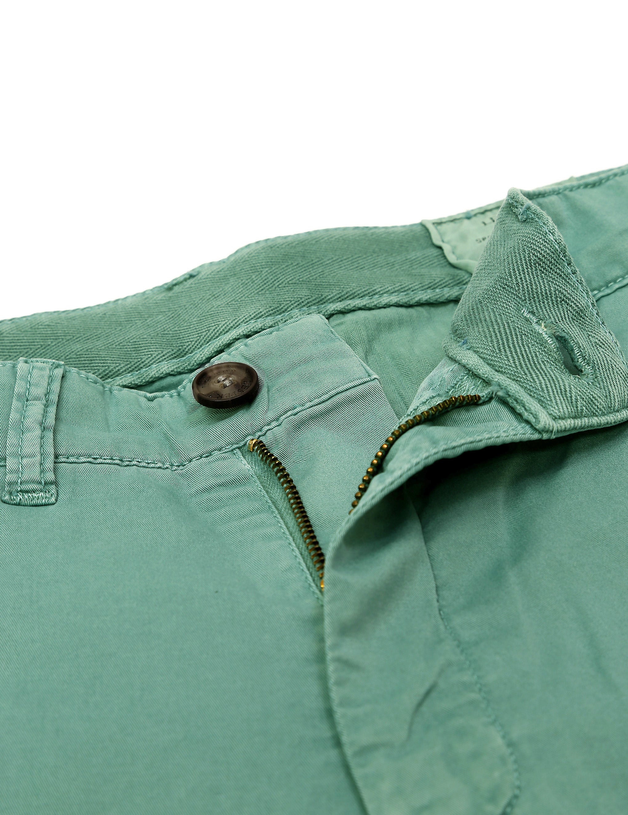 Pantalón chino popelin Verde