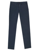 Pantalón chino popelin Azul oscuro
