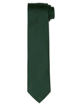 Corbata liso clasico ii Verde oscuro