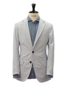 Chaqueta seersucker Azul