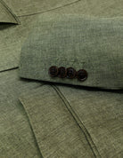 Chaqueta lino espiga Verde