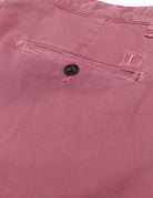 Pantalón chino popelin Fresa