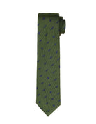 Corbata koala-canguro Verde/azul