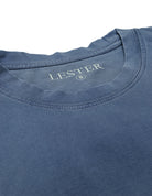 Camiseta lavada circulo Azul