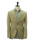 Chaqueta popelin lavada Verde