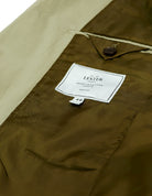 Chaqueta popelin lavada Verde