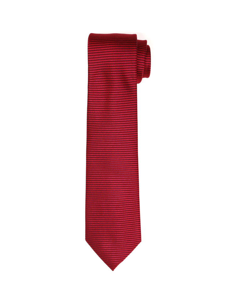 Corbata raya falsa Rojo/azul