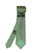 Corbata raya falsa Verde/azul