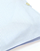 Pijama largo raya fina Azul